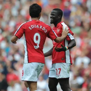 Eboue and Eduardo: Unstoppable Duo - Arsenal's 4-0 Thrashing of Wigan Athletic, 2009 Eboue and Eduardo: Unstoppable Duo - Arsenal's 4-0 Thrashing of Wigan Athletic, 2009