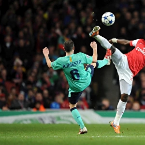 Eboue vs Iniesta: Arsenal's Victory Over Barcelona in the UEFA Champions League (2011)