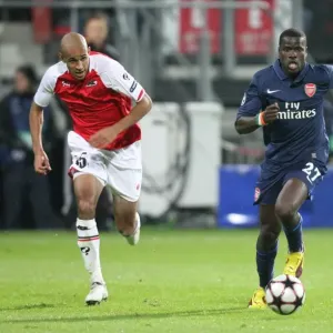 Eboue vs. Poulsen: 1:1 Stalemate in the Champions League Eboue vs. Poulsen: 1:1 Stalemate in the Champions League