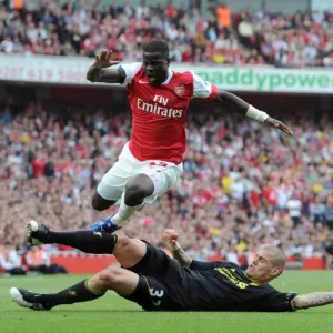 Eboue vs. Skrtel: The Intense Rivalry - Arsenal vs. Liverpool, 17/4/11 Eboue vs. Skrtel: The Intense Rivalry - Arsenal vs. Liverpool, 17/4/11