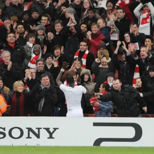 Eboue's Triumph: Arsenal Fans Celebrate Champions League Victory Eboue's Triumph: Arsenal Fans Celebrate Champions League Victory