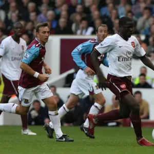 Eboue's Victory: Arsenal's 1-0 Win Over West Ham United (Mark Noble) Eboue's Victory: Arsenal's 1-0 Win Over West Ham United (Mark Noble)