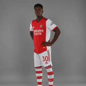 Eddie Nketiah 2021-22 Team Photocall Print Eddie Nketiah 2021-22 Team Photocall Print