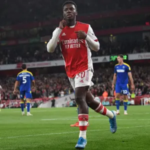 Eddie Nketiah Hat-Trick: Arsenal Cruises Past AFC Wimbledon in Carabao Cup