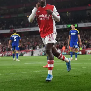 Eddie Nketiah Hat-Trick Print Eddie Nketiah Hat-Trick Print