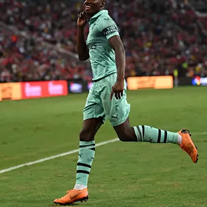 Eddie Nketiah Scores for Arsenal against Paris Saint-Germain in 2018 International Champions Cup, Singapore