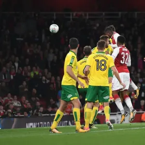 Season 2017-18 Prints: Arsenal v Norwich - Carabo Cup 4th Round 2017-18