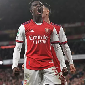 Eddie Nketiah Scores the Decisive Goal: Arsenal Wins Carabao Cup against Leeds United