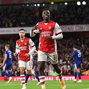 Eddie Nketiah Scores Double: Arsenal Advances in Carabao Cup against Leeds United