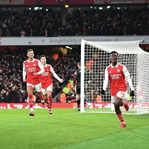 Eddie Nketiah Scores His First Arsenal Goal: Arsenal FC 1-1 Manchester United (2022-23)