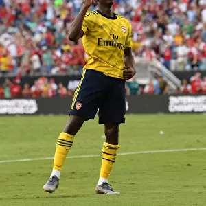 Eddie Nketiah Scores His Second Goal: Arsenal's Victory at 2019 International Champions Cup, Charlotte