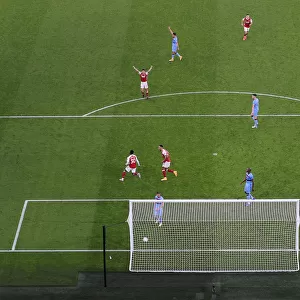 Eddie Nketiah Scores His Second Goal: Arsenal's Triumph Over West Ham (2020-21)