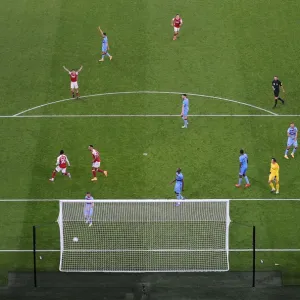 Eddie Nketiah Scores His Second Goal: Arsenal's Triumph Over West Ham (2020-21)