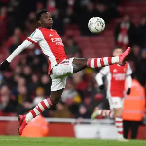 Eddie Nketiah's Disappointment: Arsenal's Carabao Cup Semi-Final Exit vs Liverpool Eddie Nketiah's Disappointment: Arsenal's Carabao Cup Semi-Final Exit vs Liverpool