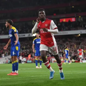 Eddie Nketiah's Hat-Trick: Arsenal Dominates AFC Wimbledon in Carabao Cup