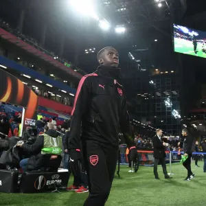 Eddie Nketiah's Warm-Up: Arsenal FC vs. CSKA Moskva, UEFA Europa League Quarterfinals, Moscow 2018