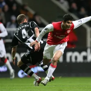 Eduardo (Arsenal) David Rozehnal (Newcastle)