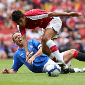 Eduardo (Arsenal) David Weir (Rangers)