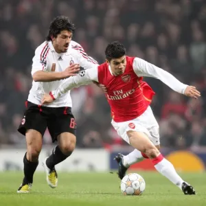 Eduardo (Arsenal) Gennaro Gattuso (Milan) Eduardo (Arsenal) Gennaro Gattuso (Milan)