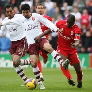 Eduardo (Arsenal) George Boateng (Middlesbrough)