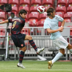 Eduardo (Arsenal) Guglielmo Stendardo (Lazio)