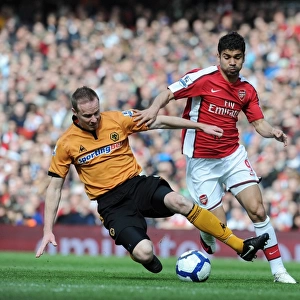 Eduardo (Arsenal) Jody Craddock (Wolves). Arsenal 1: 0 Wolverhampton Wanderers