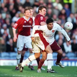 Eduardo (Arsenal) Stanislav Varga (Burnley) Eduardo (Arsenal) Stanislav Varga (Burnley)
