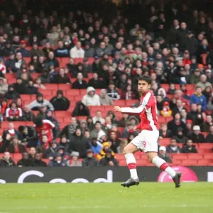 Eduardo Scores the Second Goal: Arsenal's 3-0 Victory over Burnley in FA Cup Fifth Round