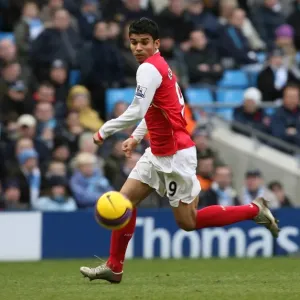 Eduardo's Brilliance: Arsenal's Triumph over Manchester City - 3-1 Victory, 2008