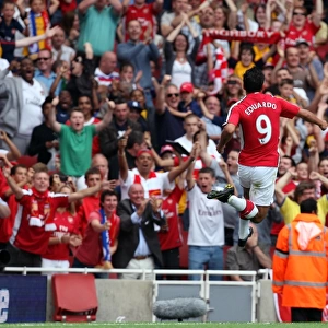 Eduardo's Double: Arsenal's 3-0 Victory Over Rangers in the Emirates Cup