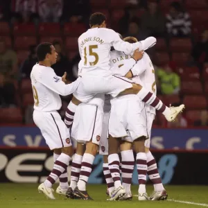 Eduardo's Strike: Arsenal's Dominant 3-0 Win Over Sheffield United in Carling Cup Eduardo's Strike: Arsenal's Dominant 3-0 Win Over Sheffield United in Carling Cup