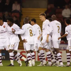 Eduardo's Strike: Arsenal's Triumphant 3-0 Carling Cup Victory over Sheffield United Eduardo's Strike: Arsenal's Triumphant 3-0 Carling Cup Victory over Sheffield United