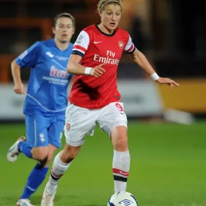 Ellen White in Action: Arsenal Ladies vs. Birmingham City Ladies - FA WSL Continental Cup Final Ellen White in Action: Arsenal Ladies vs. Birmingham City Ladies - FA WSL Continental Cup Final