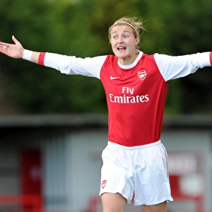 Ellen White (Arsenal). Arsenal Ladies 4: 1 Rayo Vallecano. Womens UEFA Champions League