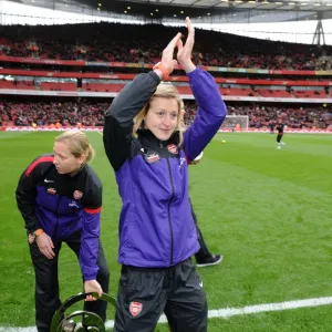 Ellen White (Arsenal Ladies). Arsenal 1: 0 Queens Park Rangers. Barclays Premier League