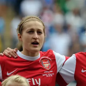 Print of Ellen White and Steph Houghton in action at the 2011 Women's FA Cup Final Print of Ellen White and Steph Houghton in action at the 2011 Women's FA Cup Final