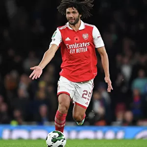 Elneny's Focused Performance: Arsenal Overpowers Brighton in Carabao Cup