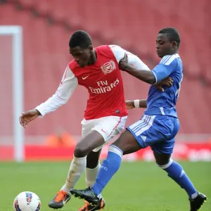 Elton Monteiro (Arsenal) Islam Feruz (Chelsea). Arsenal U18 1: 0 Chelsea U18 Elton Monteiro (Arsenal) Islam Feruz (Chelsea). Arsenal U18 1: 0 Chelsea U18