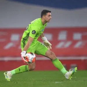 Emi Martinez: In Action Against Leicester City, Arsenal Premier League 2019-2020