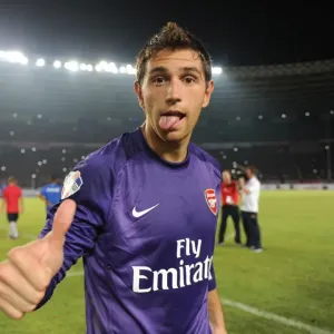Emiliano Martínez (Arsenal). Equipo de Sueños de la Indonisia, 0-7 contra el arsenal en un amistoso pretemporada del club inglés
