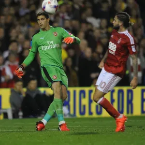 Emi Martinez (Arsenal). Nottingham Forest 0: 4 Arsenal. EPL League Cup. 3rd Round Emi Martinez (Arsenal). Nottingham Forest 0: 4 Arsenal. EPL League Cup. 3rd Round
