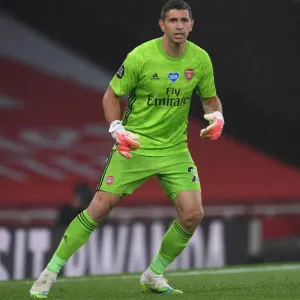 Emi Martinez: Arsenal vs. Leicester City, Premier League 2019-2020 - In Action