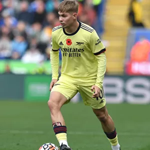 Emile Smith Rowe in Action: Leicester City vs. Arsenal, Premier League 2021-22