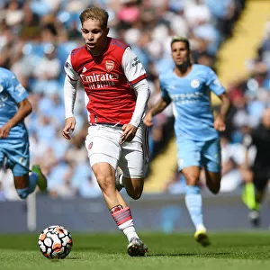 Emile Smith Rowe in Action: Manchester City vs. Arsenal, Premier League 2021-22