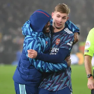 Emile Smith Rowe and Ainsley Maitland-Niles Print