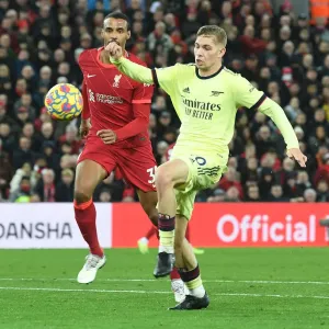 Emile Smith Rowe at Anfield: Liverpool vs Arsenal, Premier League 2021-22