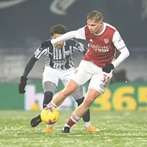 Emile Smith Rowe Clashes with Kamil Grosicki: West Bromwich Albion vs. Arsenal, Premier League 2020-21