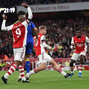 Emile Smith Rowe Scores Arsenal's Second Goal Against AFC Wimbledon in Carabao Cup Third Round