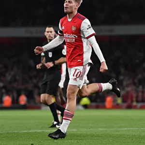 Emile Smith Rowe Scores Arsenal's Second Goal vs AFC Wimbledon in Carabao Cup