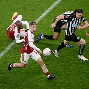 Emile Smith Rowe Scores First Goal: Arsenal vs Newcastle United, FA Cup Third Round